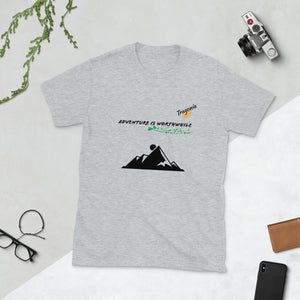 Open image in slideshow, Tragonia &quot;Adventure Is Worthwhile&quot; Tee
